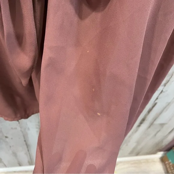 Torrid Peplum Georgette Button-Front Tie-Front Blouse - Picture 4 of 7